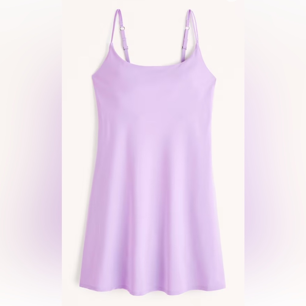 Abercrombie traveler mini dress in light purple